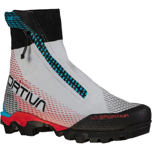 La Sportiva Aequilibrium Speed Woman Gtx - Leichter Wanderschuh für Damen - Wanderschuhe für technische Bergtouren, wasserdicht und atmungsaktiv mit Gore-Tex. Ideal für anspruchsvolle Bergsteiger, die schnell im Gelände unterwegs sein wollen.