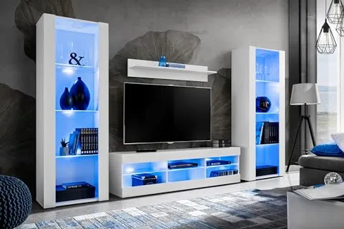 Komodee Wohnwand Wohnzimmerset Tivoli Grande von Komodee