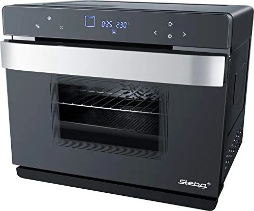 Steba DG 40 Dampfgarer - Multifunktions-Dampfgarer mit 37 l Volumen und 49 Automatikprogrammen für schonendes Garen. Ideal für gesundes Kochen und vielseitige Zubereitungsmöglichkeiten.
