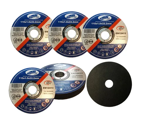 Profi-Trennscheiben │ 10 Stück │ Ø 115 mm, 1 mm dünn │ für Flex, Trenn- und Wink