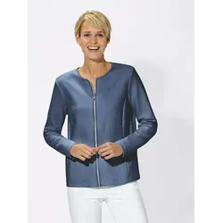 Witt Jerseyblazer Jersey-Blazer Langarm blau 38