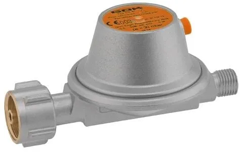 GOK Gasdruckregler 1,2 kg/h, 30mbar (Einsatz: RM+Caravan) - Ausführung Schweiz