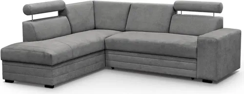 Beautysofa Roma Ecksofa mit Bettkasten von Beautysofa