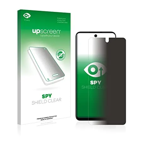 upscreen Anti-Spy Blickschutzfolie für Motorola Moto G32 Made in Germany, Privacy Screen Displayschutz-Folie [Sichtschutz, Blaulichtfilter]