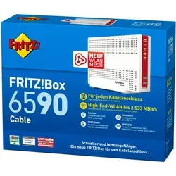 Produktbild AVM FRITZ!Box 6590 Cable Router mit WLAN AC + N