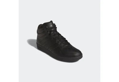 adidas Unisex Hoops 4.0 MID Shoes - Herren-Sneaker mit regulärer Passform, hochwertigem Synthetikleder und bequemer Gummiaußensohle für optimalen Tragekomfort.