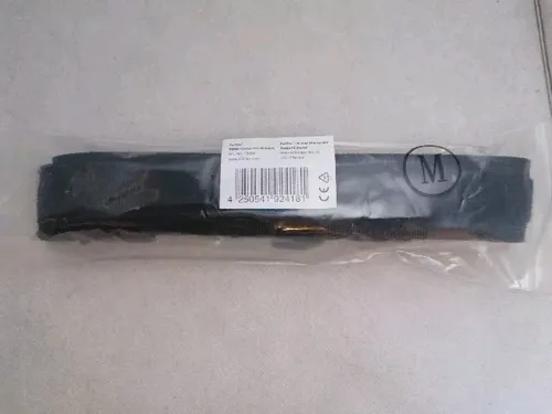 S187 - PetTec - Hundehalsband - Neopren & Nylon mit Griff - Schwarz Gr. M - NEU