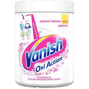 Vanish Fleckenentferner Oxi Action, Powerweiss, für weisse Wäsche, Pulver, 550g