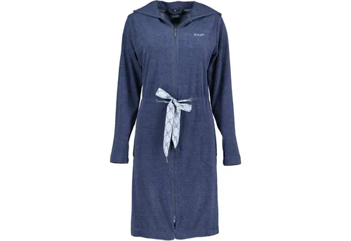 JOOP! Damenbademantel Active 1659 mit Kapuze - Bademantel aus hochwertigem Wirkfrottier, 60% Polyester und 40% Baumwolle, ideal für Komfort und Wärme nach dem Baden.