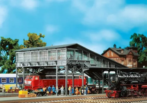 Faller HO 131378 Bahnsteigbrücke NEU OVP