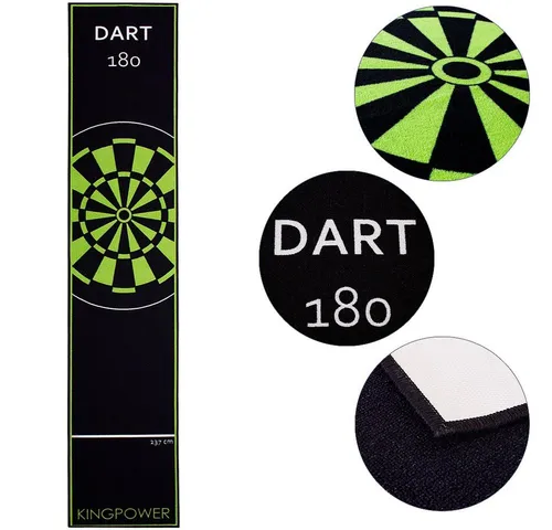 Kingpower Dartmatte Dart Matte Dartteppich Turnier Matte Dartmatte Teppich Darts 2 Größen
