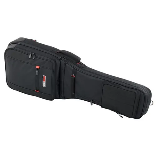 Gator G-PG ELECTRIC ProGo Ultimate Gig Bag für E-Gitarre - Zubehör für Gitarre & Bass mit ultradicker Polsterung und Schutzhülle, ideal für sicheren Transport und praktisches Kabelmanagement.