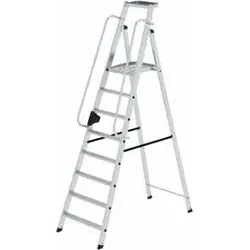 MUNK Podestleiter 50088, klappbar mit 8 Stufen von Günzburger