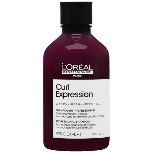 L'Oréal Curl Expression Shampoo 300 ml für lockiges Haar, feuchtigkeitsspen