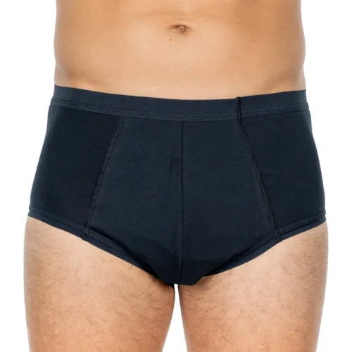 Suprima 1260 Bodyguard-Slip 4 für Herren – Marine, Gr. 7 - Inkontinenzeinlagen für Männer mit Blasenschwäche, atmungsaktiv und diskret, bietet hohen Tragekomfort und ist bei 60 °C waschbar.