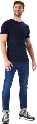 GARCIA Savio Jeans Blau 29/34 Herren – Tapered Fit - Moderne GARCIA Savio Jeans im Tapered Fit für Herren, ideal für jeden Anlass. Hoher Komfort durch hochwertigen Denim mit Stretchanteil. Perfekt kombinierbar und nachhaltig produziert.