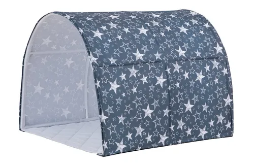 Ticaa Betttunnel Spiel- und Betttunnel - Vielseitiger Betttunnel für Kinder, bietet sicheren Spielspaß und gemütliche Rückzugsmöglichkeiten im Kinderbett mit individuellem Design.