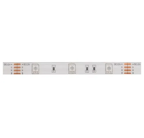 Velleman FLEXIBLER LED-STREIFEN - RGB - 150 LEDs - 5 m - 12 V - Leuchtmittel für kreative Beleuchtung: Flexibler RGB LED-Streifen mit 150 LEDs, selbstklebend und ideal für stimmungsvolle Akzente in jedem Raum.