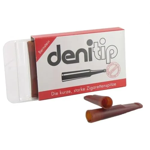 denitip - die kurze starke Zigarettenspitze - weiß