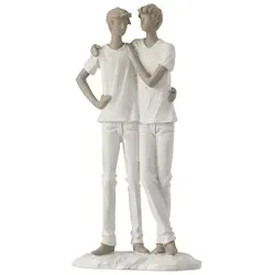 J Line Dekofigur in Weiß - (B)13,5 x (H)26 cm in weiß von J Line