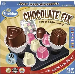 Ravensburger Thinkfun Chocolate Fix - Gesellschaftsspiel für Schokoladenliebhaber - Strategisches Denkspiel für 2-4 Spieler, fördert logisches Denken und ist ideal für Familienabende.