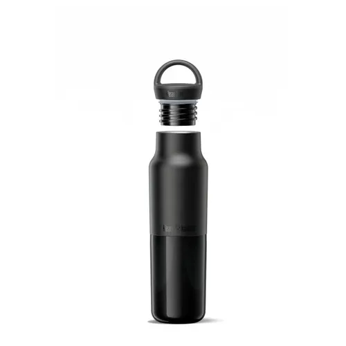 KLEAN KANTEEN Flasche Rise Classic - Loop 592ml isoliert Black - Flasche & Thermoskannen mit doppelwandiger Isolierung, hält Getränke stundenlang heiß oder kalt – perfekt für unterwegs!