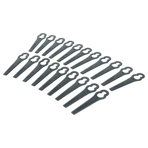 vhbw 20x Ersatz-Messer kompatibel mit Bosch ALM 28, ART 23 Accutrimm, ALM 30 Rasentrimmer