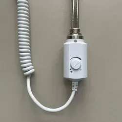 Elektro Heizstab 1200 Watt - Weiß - Zubehör für Klima & Heizen, stufenlos einstellbar von 13-65°C, ideal für Heizkörper ohne Zentralheizung, mit integriertem Überhitzungsschutz und Frostschutzfunktion.