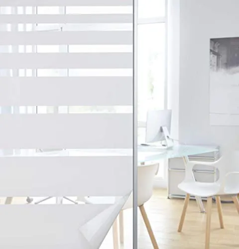 Fensterfolie selbsthaftend Streifen 67x200 cm - Fensterfolien für Sichtschutz, selbstklebend und UV-beständig – ideal für mehr Privatsphäre und Sonnenschutz in Ihrem Zuhause.