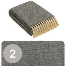 Calix 2er Set Tagesdecke Dunkelgrau 125x150 aus Baumwolle im Boho-Stil - Handgefertigte Tagesdecke aus 100% Baumwolle im stilvollen Dunkelgrau. Ideal als Sofaüberwurf oder leichte Decke für den Sommer. Pflegeleicht und vielseitig einsetzbar – ein echtes Must-Have für dein Zuhause!