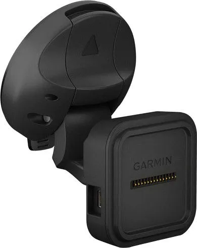 Garmin KFZ-Halterung mit Magnet Adapter - Zubehör für Navigationssysteme, stabile Saugnapf-Befestigung für eine sichere Montage von Garmin Navigationsgeräten und Rückfahrkameras.