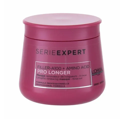 L'Oreal Serie Expert Pro Longer Maske 250 ml - Unisex Haarmaske für geschmeidiges, glattes Haar, ideal für trockenes Haar und intensiv pflegend - Perfekt für die Haarverlängerung!