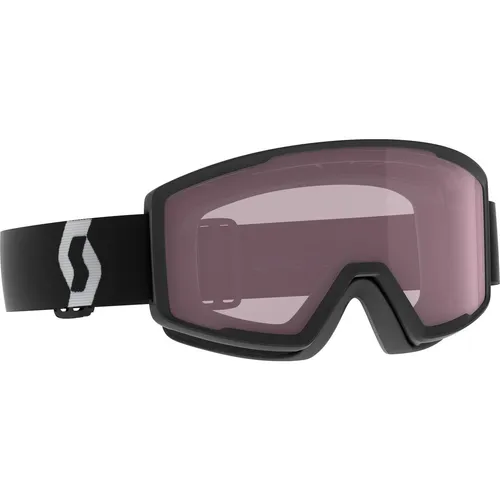 Scott Unisex Skibrille Goggle Factor Mineral Black/White Enhancer - Skibrille für Erwachsene, bietet optimalen UV-Schutz und verbesserte Sicht bei schlechten Lichtverhältnissen.