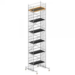 Layher Rollgerüst Uni Breit P2 13,38m AH von Layher