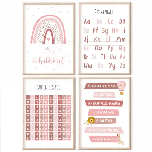 Poster & Bildende Kunst Pink von MeinBaby123