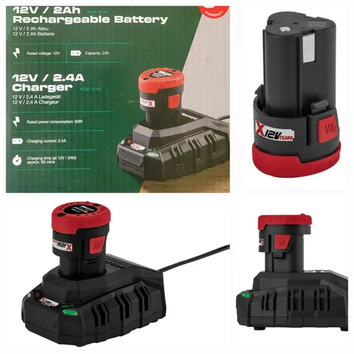 PARKSIDE® 12V Akku 2Ah mit Ladegerät