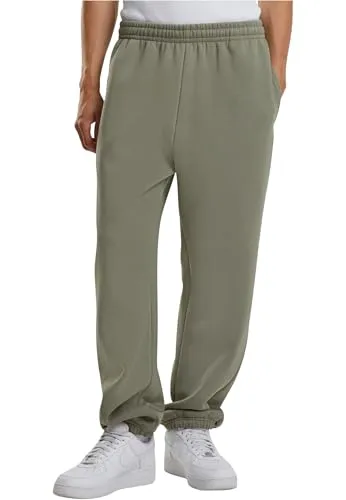 Build Your Brand Herren Sporthose Fluffy Sweatpants - Sport – Jogginghosen für Herren, extra bequem und modern im Loose Fit für maximale Bewegungsfreiheit und einen lässigen Look.