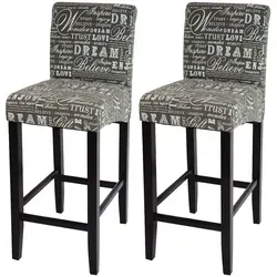 Stylischer Barhocker HWC-C33 im Retro-Look - Barmöbel mit hohem Sitzkomfort und stabilen Holzbeinen, ideal für jede Einrichtung. BSCI-geprüft für soziale Standards, perfekt für gemütliche Abende.