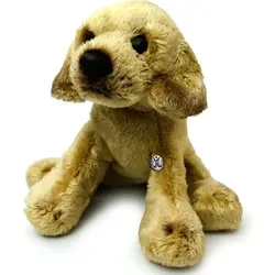 Labrador Kuscheltier Hund Retriever hellbraun Plüschtier Schnuffelhund BAILY