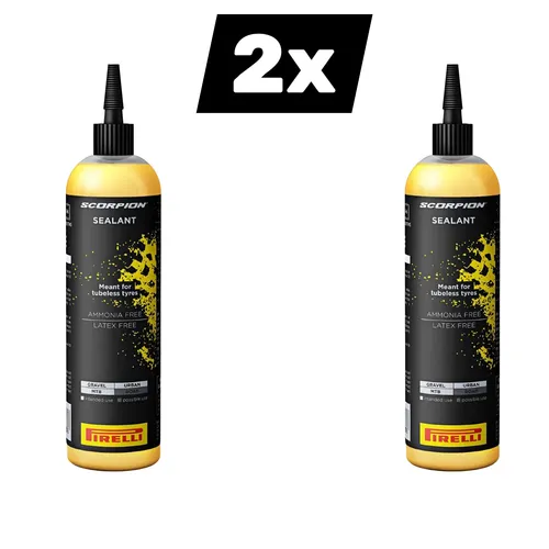 Pirelli Scorpion Tubeless Dichtmilch 2x240ml MHD 12/2025 MTB Gravel Road