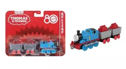 Tomek I Przyjaciele 80 Rocznica Tomek Metalowa Lokomotywa I 2 Wagon 194735306411