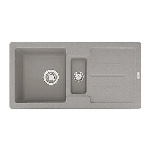 Franke Strata STG 651-86 Steingrau Granitspüle in schwarz von Franke