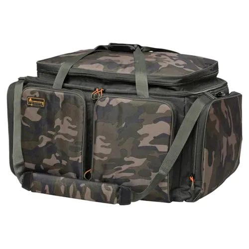 Prologic Avenger Carryall L - Hochwertige Angeltasche für Karpfenangler - Wasserdicht und voll gepolstert für optimalen Schutz, ideal für den Angler. Mit stabilem PVC-Boden und korrosionsbeständigen Reißverschlüssen.