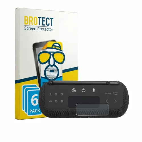 6x Schutzfolie Matt für JBL Tuner 3 Displayschutz Antireflektierend