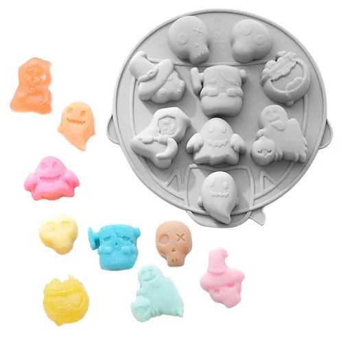Metamorph Backform Geister Silikon Backform - Halloween Kuchen Keks, Halloween Kuchen Keks