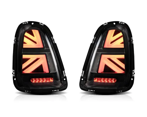 LLCTOOLS LED Rückleuchte für Mini Cooper R56 R57 R58 R59 - Autolampen mit hochwertiger LED-Technik, E-Prüfzeichen und innovativen Funktionen wie dynamischem Blinker und Begrüßungsanimation für ein einzigartiges Fahrgefühl.