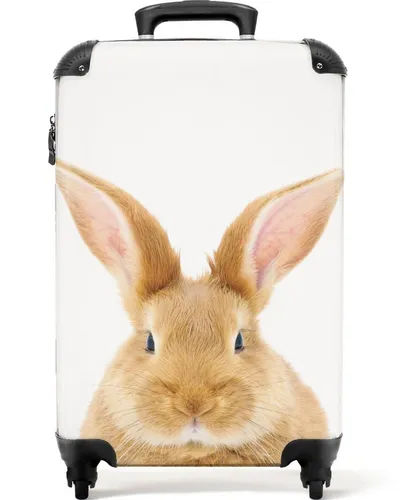 NoBoringSuitcases.com© Hartschalen-Trolley Kaninchen