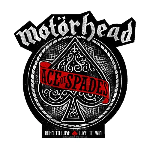 Motörhead Aufkleber Ace of Spades Sticker Born to Lose ca.10x10 cm