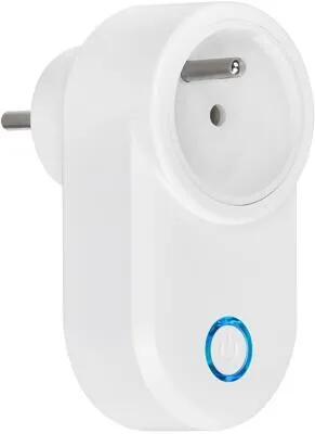 Nordlux Smart FR Steckdose, IP20, Ein-/Ausschalten, Überwachung des Stromverbrauchs, weiß (2170210001)