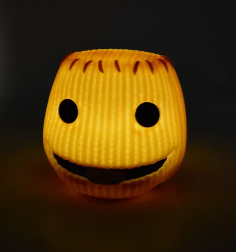 Nachtlampe 13x13cm Paladone Big Planet Sackboy Leuchte mit Sound PP8457LBP 8J+